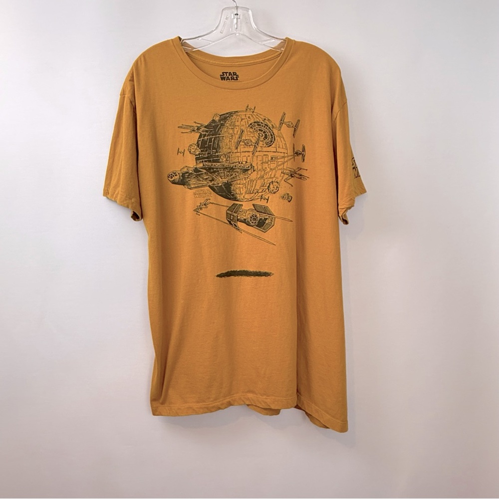 Star Wars Gold graphic print T Shirt
